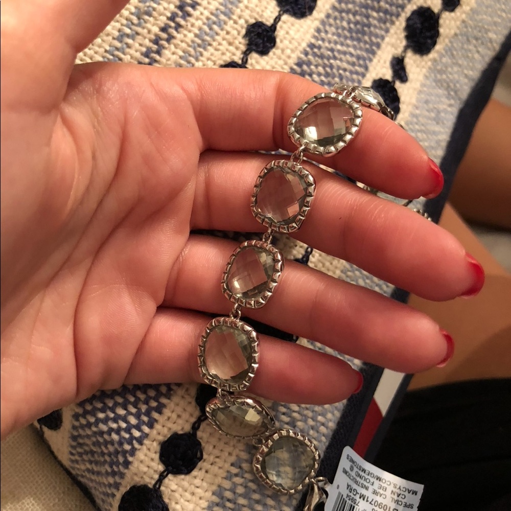 Topaz Link Bracelet